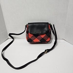 Vera Bradley Red Buffalo Plaid Crossbody Purse